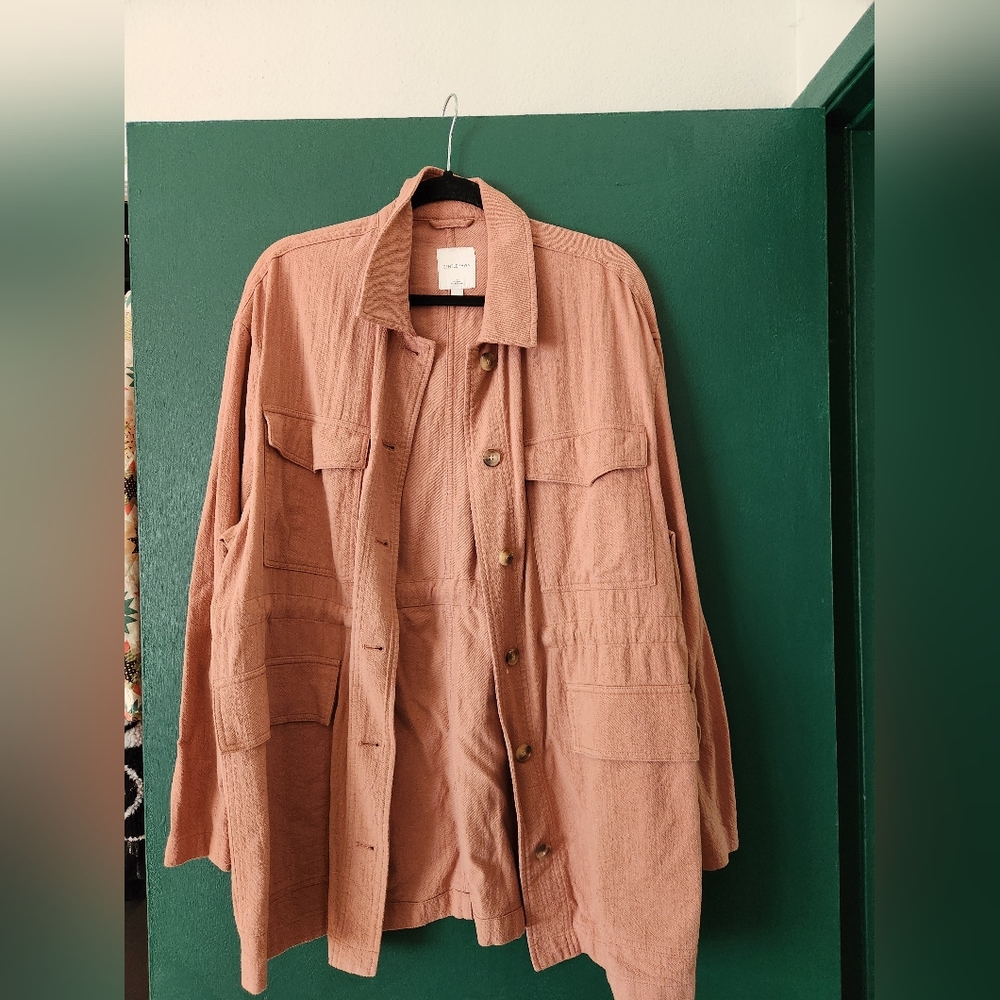 Gentle Fawn utility jacket in clay